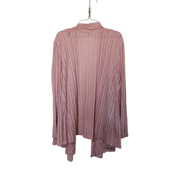 Conrad C Pink Lightweight Open Front Cardigan XL - Picture 2 of 4
